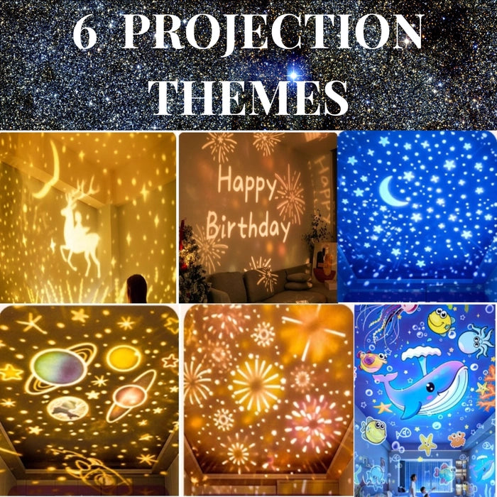 🌟 Çocuk Projektör Lamba (Müzikli)