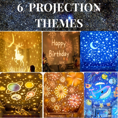 🌟 Çocuk Projektör Lamba (Müzikli)